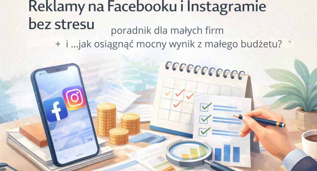 Reklamy na Facebooku i Instagramie bez stresu – poradnik dla małych firm z małym budżetem