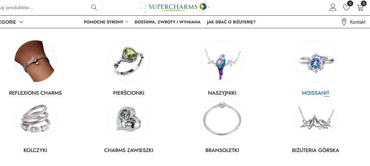 SuperCharms.eu - Biżuteria Srebrna, Zawieszki Charms