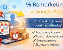 Okładka artykułu o remarketingu w Google Ads – jak odzyskać klienta i domknąć sprzedaż
